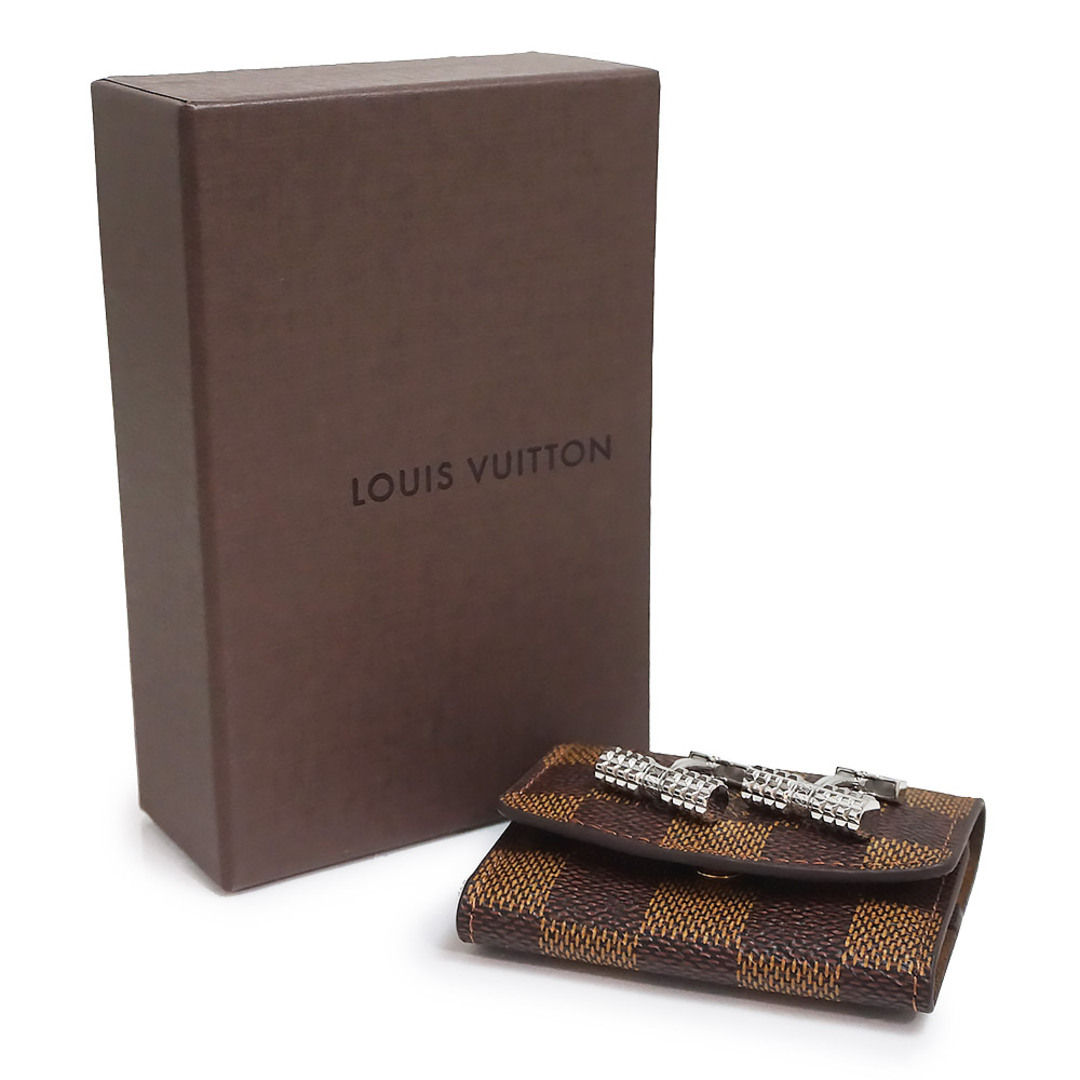 LOUIS VUITTON(ルイヴィトン)のルイ ヴィトン ブトン ドゥ マンシェット ディジット カフス シルバー M66358 箱付 LOUIS VUITTON（未使用　展示品） メンズのファッション小物(カフリンクス)の商品写真