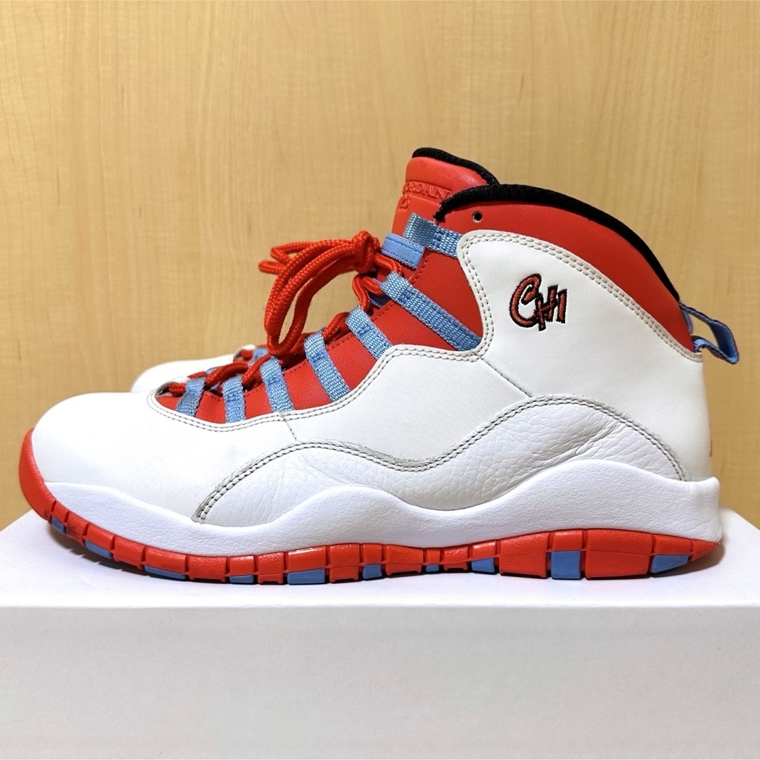 NIKE(ナイキ)のNIKE - AIR JORDAN 10 " CHICAGO FLAG " メンズの靴/シューズ(スニーカー)の商品写真