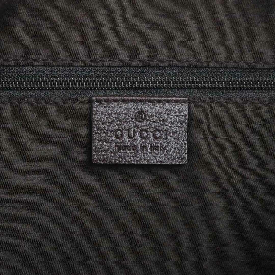 Gucci(グッチ)のグッチ ショルダー トートバッグ GGキャンバス カーフスキン レザー ベージュ ダークブラウン 茶 ライトゴールド金具 130736 GUCCI（未使用保管品） レディースのバッグ(トートバッグ)の商品写真