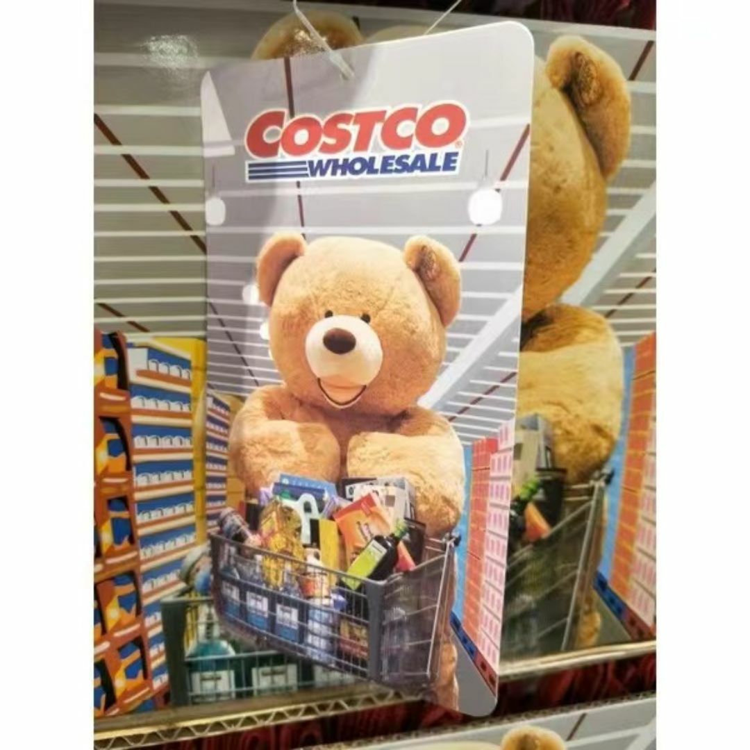台湾 海外限定 コストコ クマ 大容量 エコバッグ ショッピングバッグ レディースのバッグ(エコバッグ)の商品写真