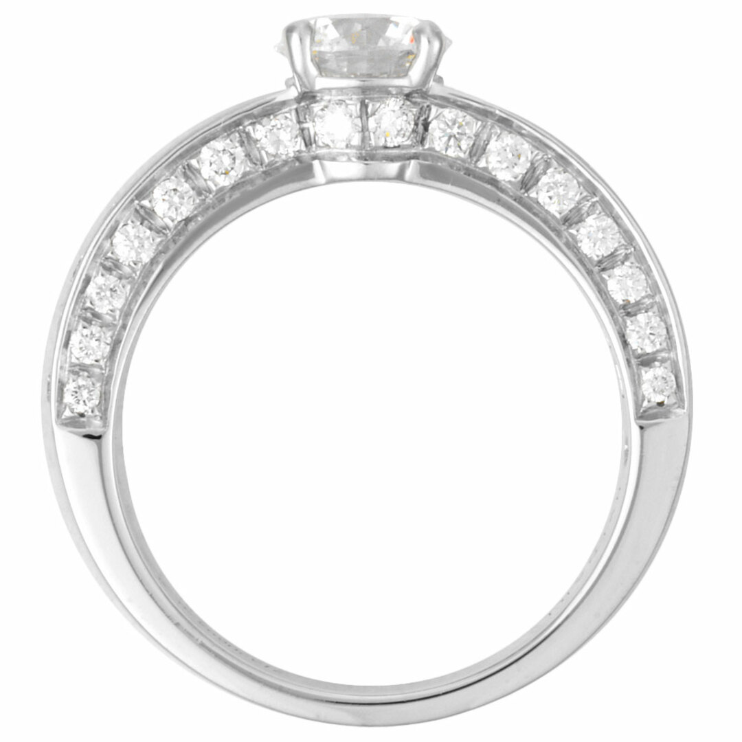 BVLGARI(ブルガリ)のブルガリ BVLGARI デディカータ・ア・ヴェネチア リング 指輪 ダイヤモンド 0.56ct 約8号 Pt950 F/IF/3EX レディース【中古】 レディースのアクセサリー(リング(指輪))の商品写真