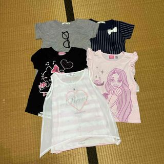 Right-on - 130  Tシャツ5枚セット