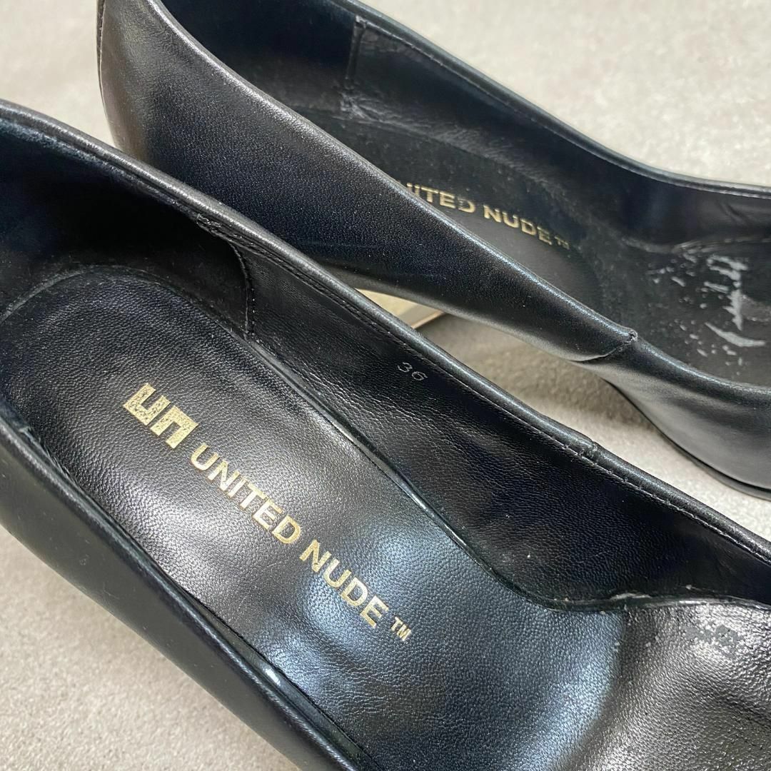 UNITED NUDE(ユナイテッドヌード)のユナイテッドヌード 23cm相当 イームズ パンプス ブラック レディースの靴/シューズ(ハイヒール/パンプス)の商品写真