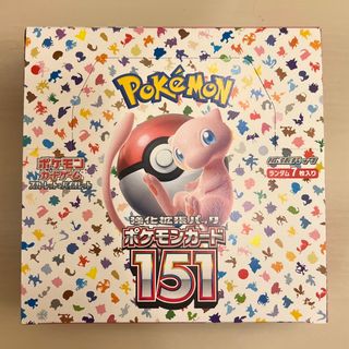 ポケモン(ポケモン)のポケモンカード 151 BOX シュリンクなし(Box/デッキ/パック)