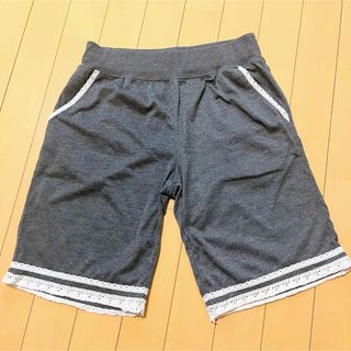 ハーフパンツ ショートパンツ グレー レディース(ハーフパンツ)