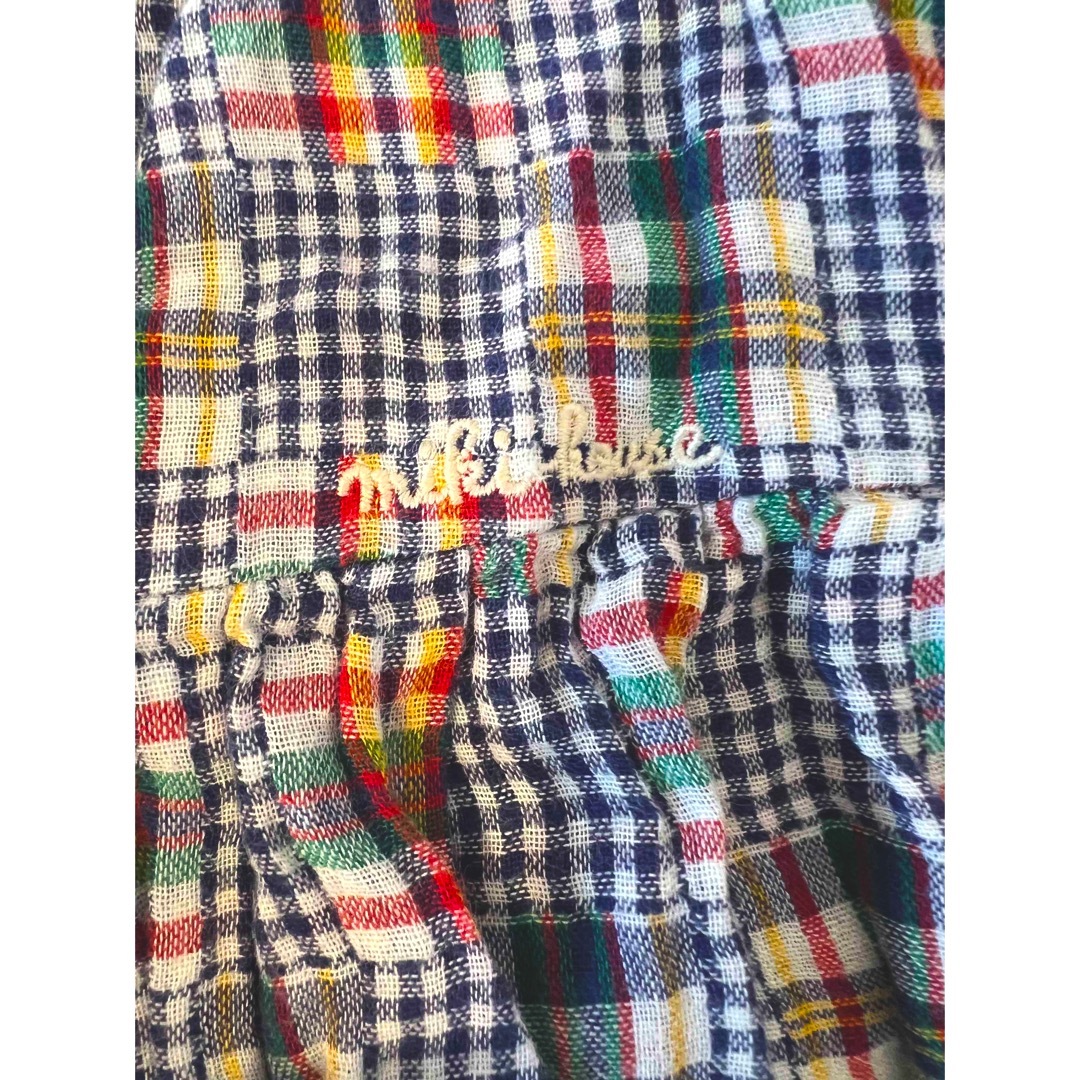 mikihouse(ミキハウス)のミキハウス⭐︎80 ワンピース キッズ/ベビー/マタニティのベビー服(~85cm)(ワンピース)の商品写真