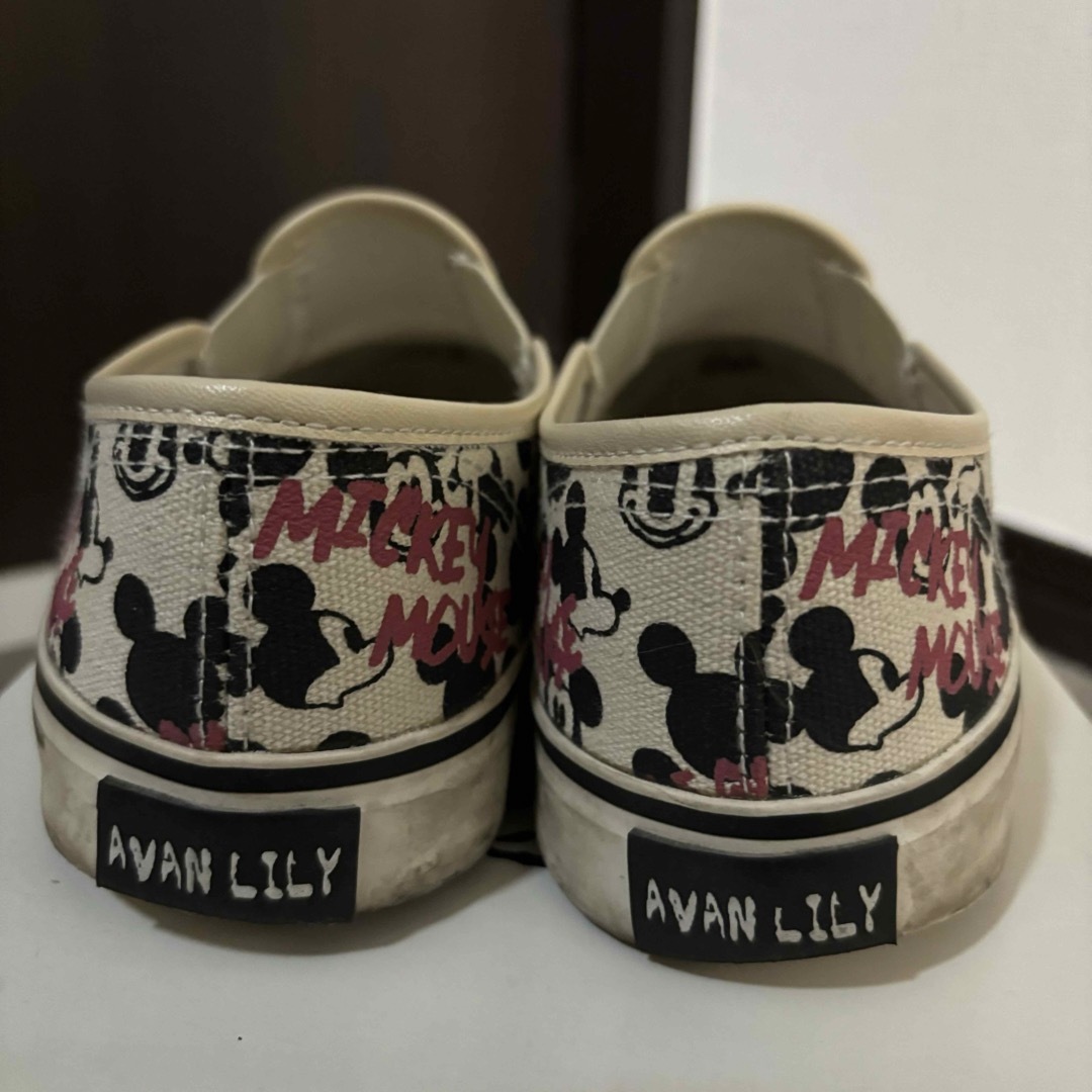 Avan Lily(アバンリリー)の木下優樹菜 ユッキーナ着用AVAN LILYミッキースリッポン mickey レディースの靴/シューズ(スニーカー)の商品写真