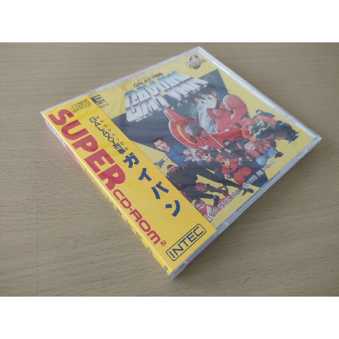 新品未開封未使用PCエンジンソフト ギャラクシー刑事ガイバンPCE WORKS版 エンタメ/ホビーのゲームソフト/ゲーム機本体(家庭用ゲームソフト)の商品写真