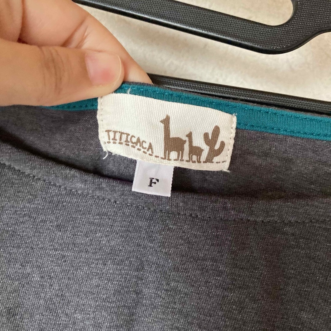 titicaca(チチカカ)のチチカカ　ドルマン　Tシャツ　 レディースのトップス(Tシャツ(長袖/七分))の商品写真