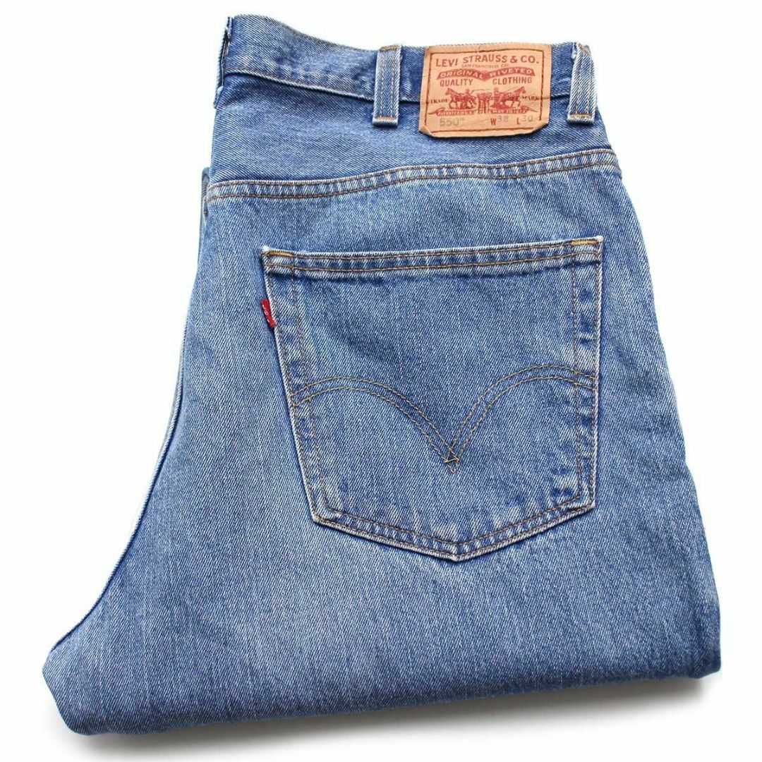 Levi's(リーバイス)のLevi'sリーバイス 550 デニムパンツ w38 L30★SDP2661 ジーンズ テーパード ルーズ ワイド バギー オーバーサイズ ビッグサイズ メンズのパンツ(デニム/ジーンズ)の商品写真