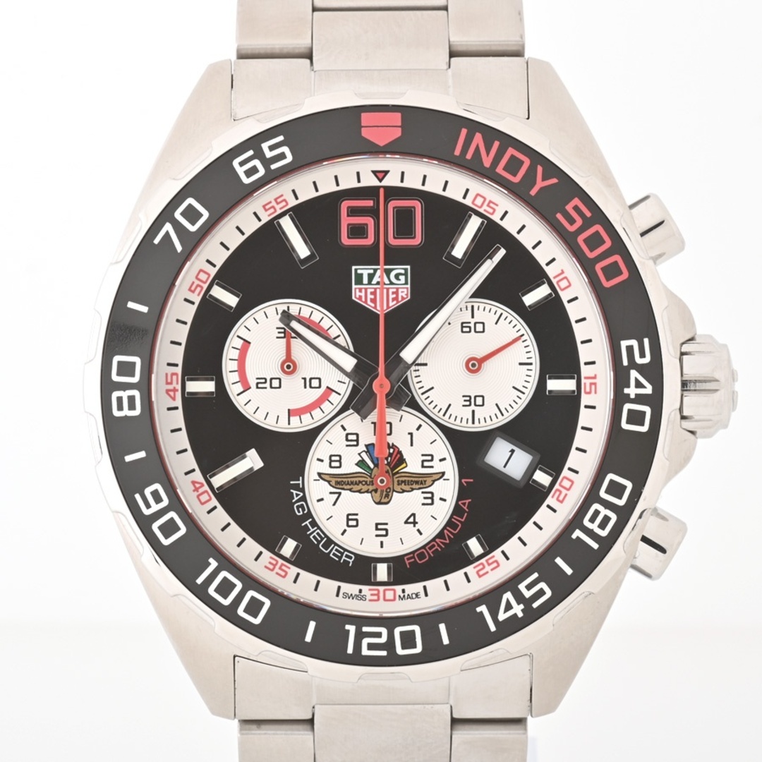 タグホイヤー / TAG Heuer 　フォーミュラ１ クロノグラフ INDY500 　CAZ101V.BA0842　クオーツ 　【中古】 商品番号 A-155421 メンズの時計(腕時計(アナログ))の商品写真