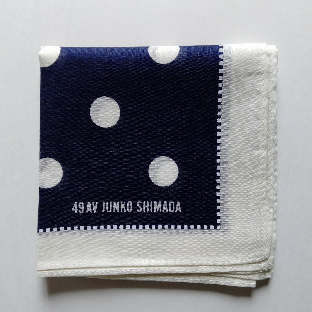 JUNKO SHIMADA(ジュンコシマダ)のハンカチ　水玉 レディースのファッション小物(ハンカチ)の商品写真