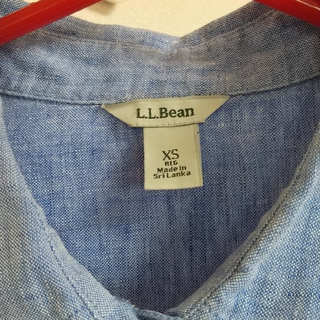 L.L.Bean(エルエルビーン)のL.L.Bean 麻シャツ レディースのトップス(シャツ/ブラウス(長袖/七分))の商品写真