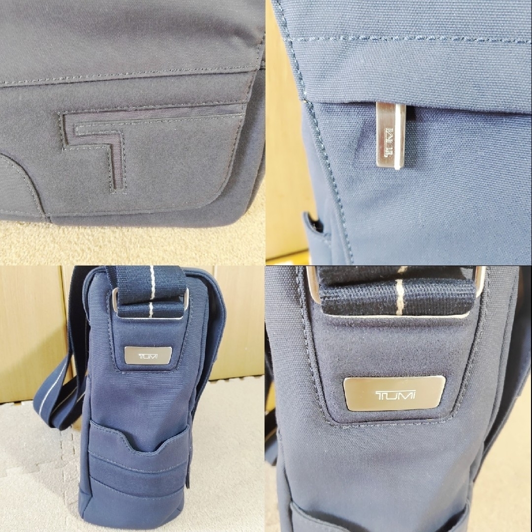 TUMI(トゥミ)のTUMI トゥミ 6172NVY メッセンジャーバッグ ネイビー メンズのバッグ(メッセンジャーバッグ)の商品写真