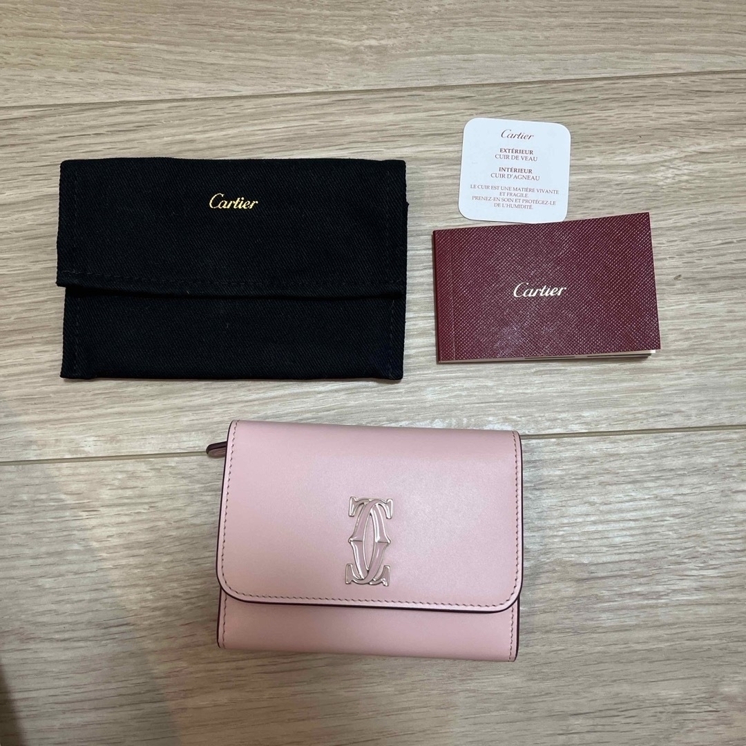 Cartier - Cartier ドゥーブルC ドゥ カルティエ ミニウォレット Cartier - Cartier ドゥーブルC ドゥ カルティエ ミニウォレット