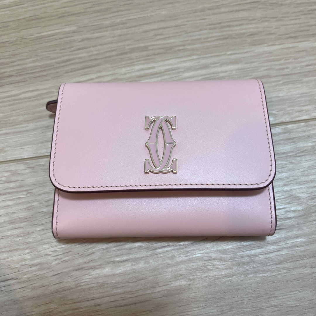 Cartier - Cartier ドゥーブルC ドゥ カルティエ ミニウォレット Cartier - Cartier ドゥーブルC ドゥ カルティエ ミニウォレット