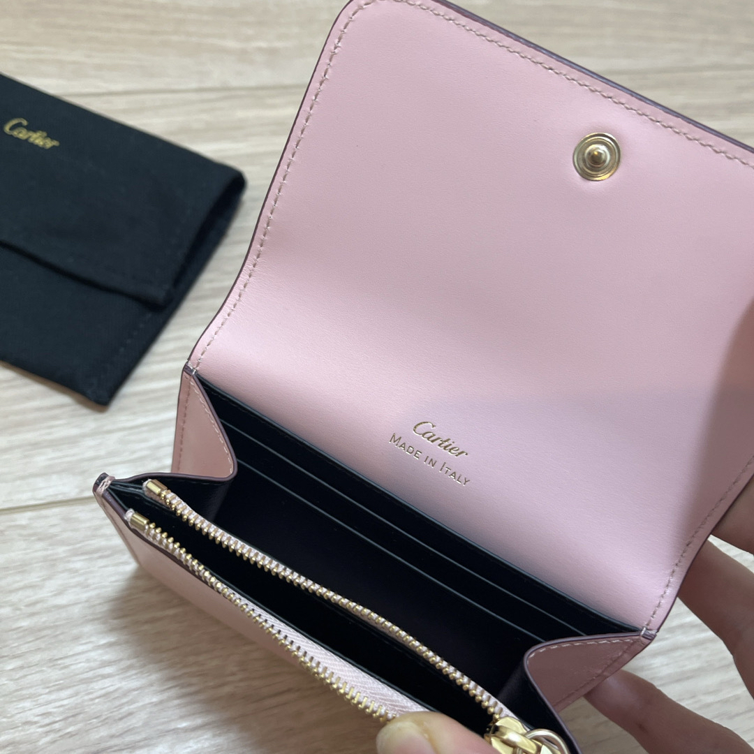 Cartier - Cartier ドゥーブルC ドゥ カルティエ ミニウォレット Cartier - Cartier ドゥーブルC ドゥ カルティエ ミニウォレット