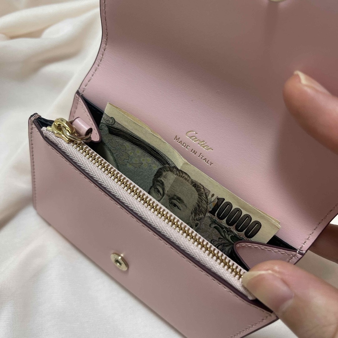 Cartier - Cartier ドゥーブルC ドゥ カルティエ ミニウォレット Cartier - Cartier ドゥーブルC ドゥ カルティエ ミニウォレット