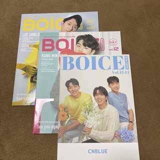 シーエヌブルー(CNBLUE)の送料込み⭐︎CNBLUE会報誌BOICE3冊(アイドルグッズ)
