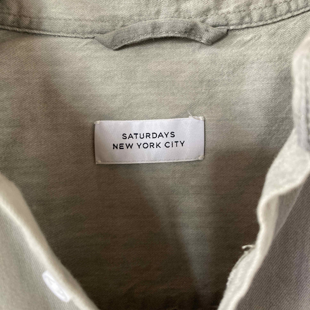 Saturdays NYC(サタデーズニューヨークシティ)のSATURDAYS NEW YORK CITY シャツ　XS メンズのトップス(シャツ)の商品写真