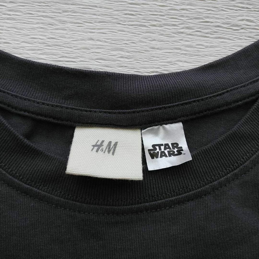 H&M(エイチアンドエム)のSTAR WARS　H&M　Tシャツ　中国版　星球大戦　M　グレー メンズのトップス(Tシャツ/カットソー(半袖/袖なし))の商品写真
