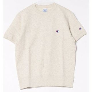 チャンピオン(Champion)のChampion 半袖スウェットTシャツ オートミールM  チャンピオン半袖トレ(スウェット)