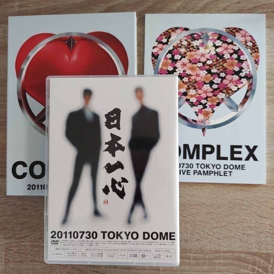 COMPLEX 日本一心 DVD エンタメ/ホビーのDVD/ブルーレイ(ミュージック)の商品写真