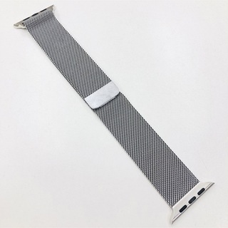 アップルウォッチ(Apple Watch)のアップルウォッチ バンド ミラネーゼ 45mm/ シルバー silver(その他)