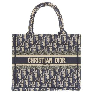 アザー(other)のディオール CHRISTIAN DIOR オブリーグ ブックトートスモール トートバッグ キャンバス ネイビー M1265ZRIW_M828 中古 新入荷 OB1804(ハンドバッグ)