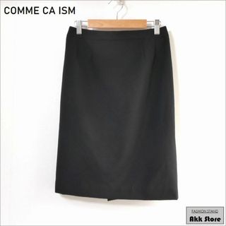 COMME CA ISM - コムサイズム レディース スカート タイト ひざ丈 日本製 黒 M