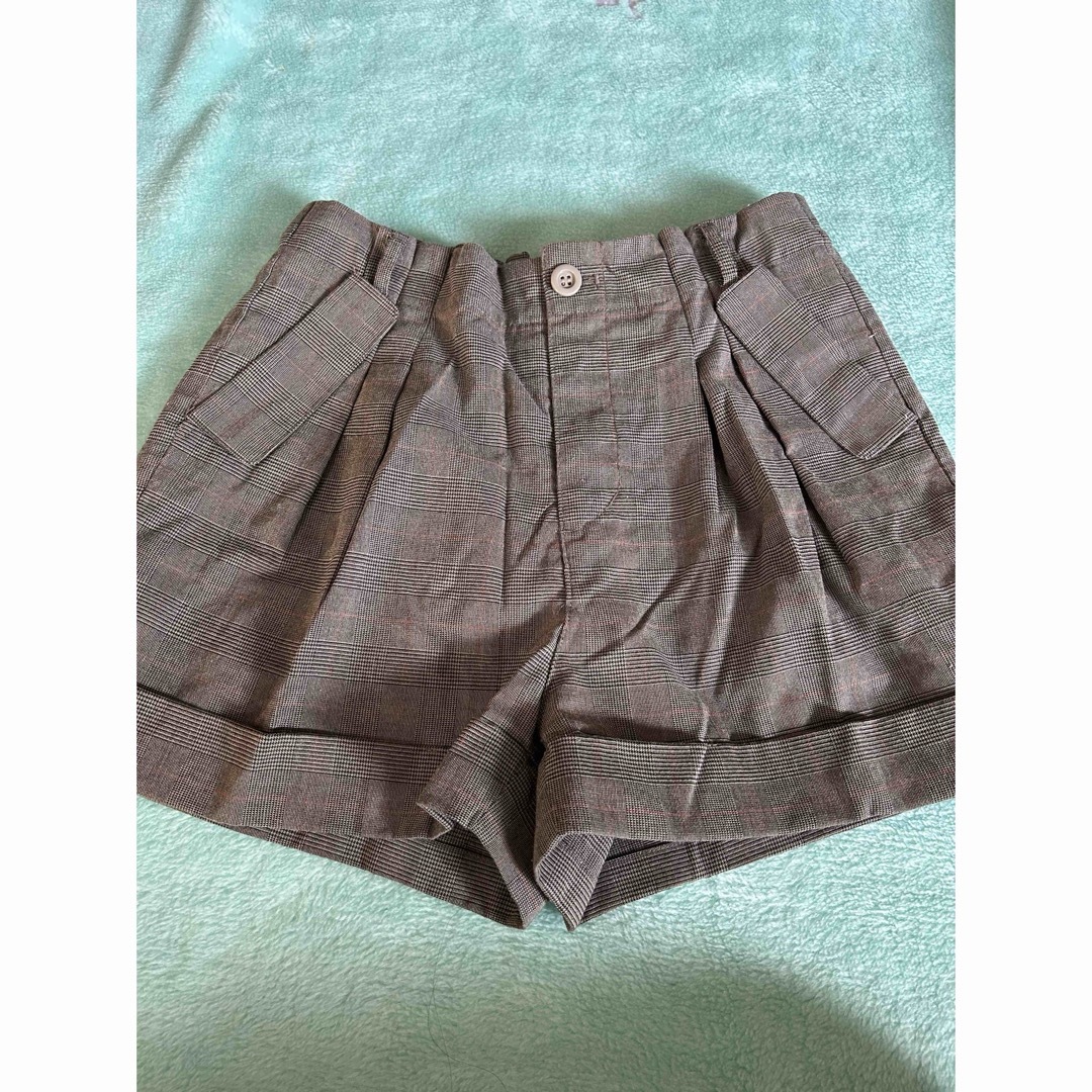 PAGEBOY(ページボーイ)のPAGEBOY ページボーイ キュロットスカート　ベルト付き レディースのスカート(ミニスカート)の商品写真