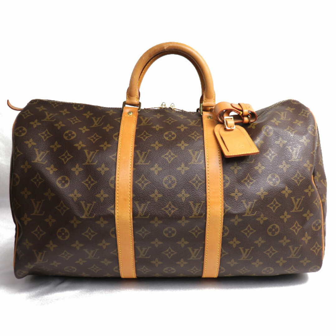 LOUIS VUITTON(ルイヴィトン)のLOUIS VUITTON ルイ・ヴィトン キーポル50 ボストンバッグ モノグラム ブラウン M41426 MB8909 ユニセックス【中古】 レディースのバッグ(ボストンバッグ)の商品写真