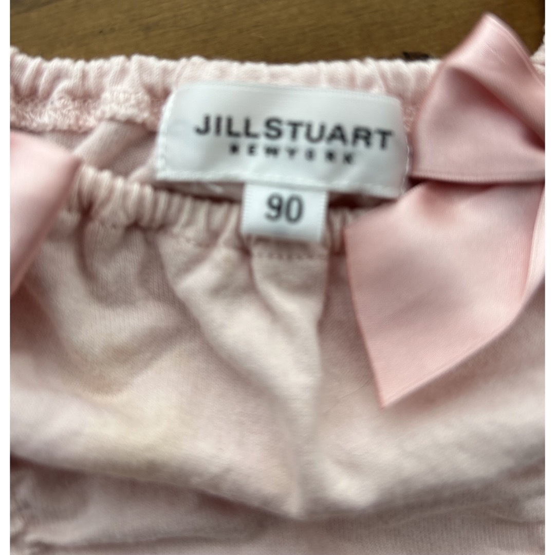 JILLSTUART(ジルスチュアート)のJILLSTUART 女の子 90 リボン トップス 半袖 キッズ/ベビー/マタニティのキッズ服女の子用(90cm~)(Tシャツ/カットソー)の商品写真