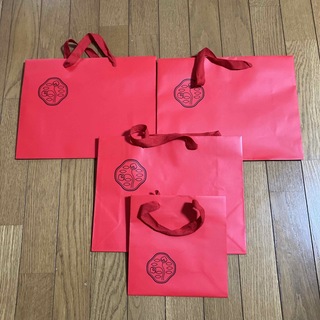 SHISEIDO (資生堂) - 【新品】SHISEIDO(資生堂)：ショップ袋　紙袋　４枚セット　