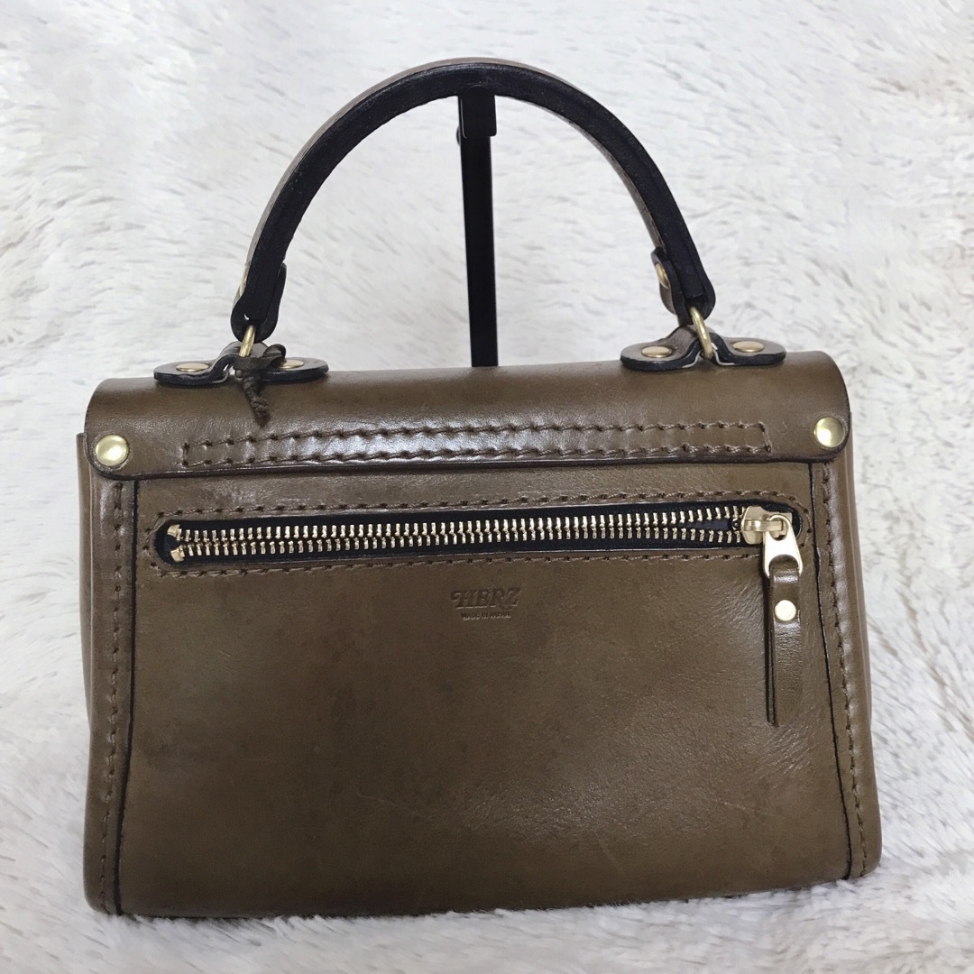 HERZ - 美品 HERZ ヘルツ プチミニョン 2way ショルダーバッグ HERZ - 美品 HERZ ヘルツ プチミニョン 2way ショルダーバッグ