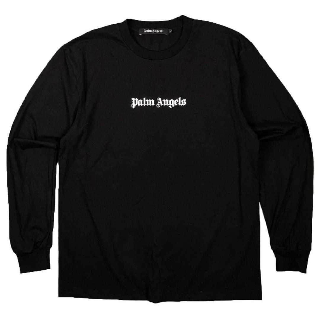 パームエンジェル　長袖　ロンT　トップス　黒　Lサイズ　Palm Angels  メンズのトップス(Tシャツ/カットソー(七分/長袖))の商品写真