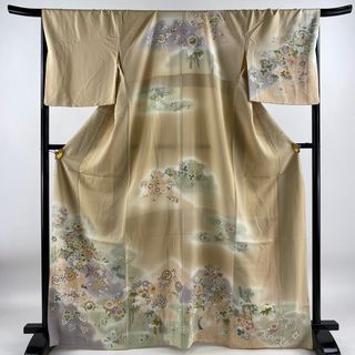 訪問着 身丈168.5cm 裄丈69.5cm 正絹 秀品 【中古】(着物)