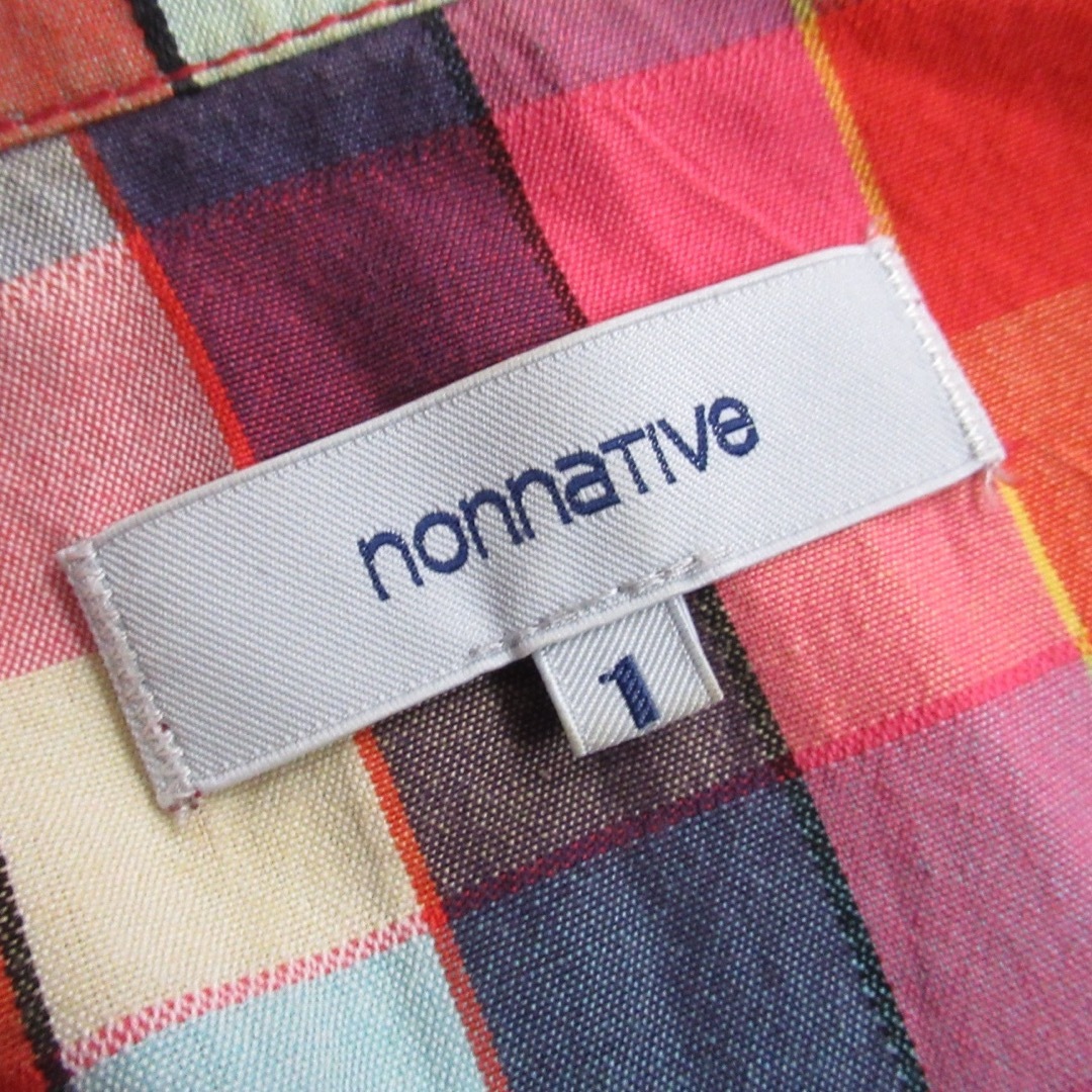 nonnative(ノンネイティブ)のnonnative ジップアップ シャツ ジャケット コットン ライダース 1 メンズのジャケット/アウター(その他)の商品写真