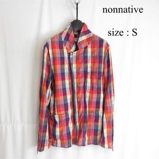 nonnative - nonnative ジップアップ シャツ ジャケット コットン ライダース 1