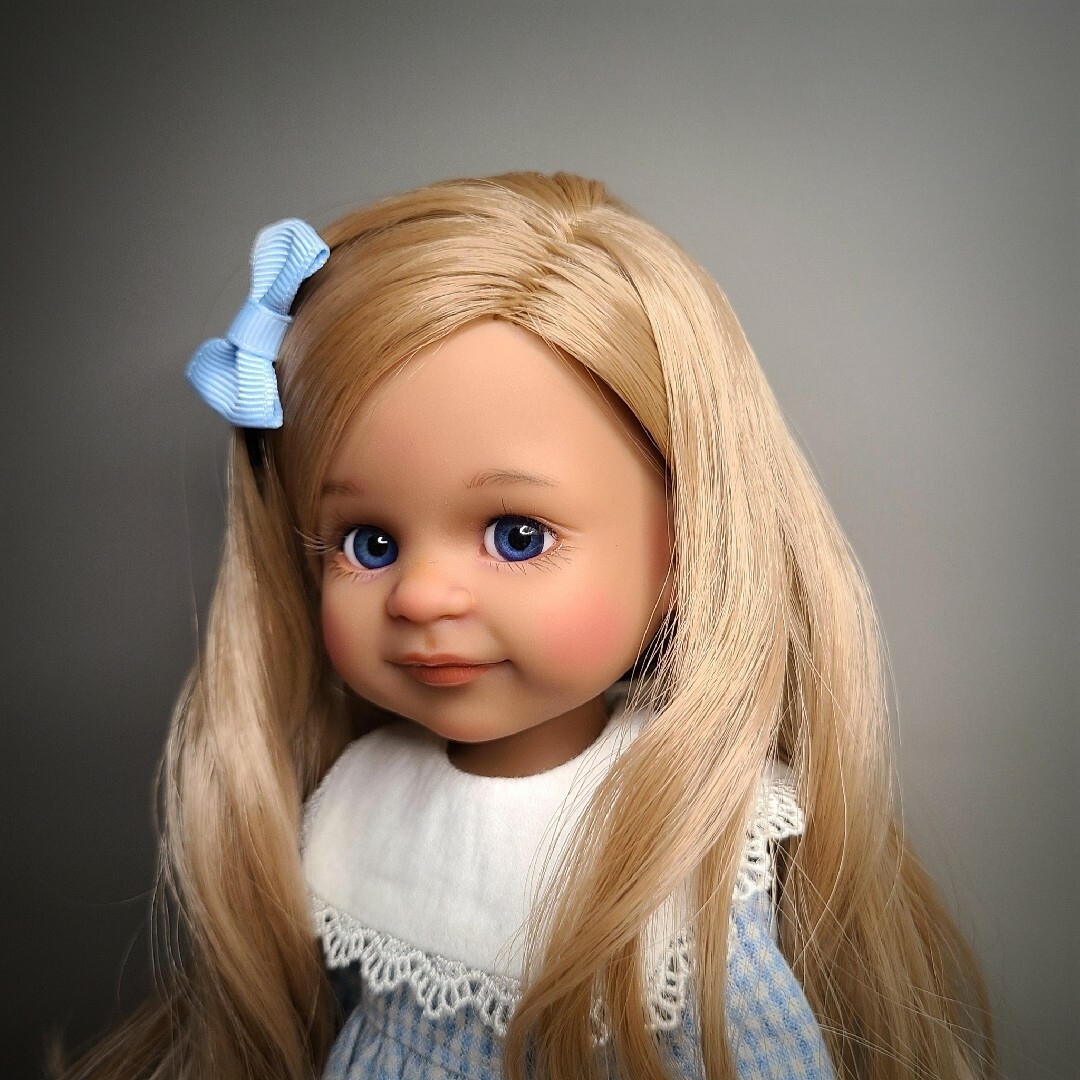 パオラドール   パオラレイナ   小麦肌のニッコリちゃん☆ ハンドメイドのぬいぐるみ/人形(人形)の商品写真