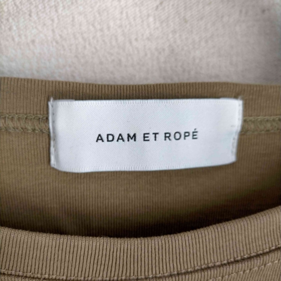 Adam et Rope'(アダムエロぺ)のAdam et Rope(アダムエロペ) コットンクルーネックカットソー レディースのトップス(カットソー(長袖/七分))の商品写真
