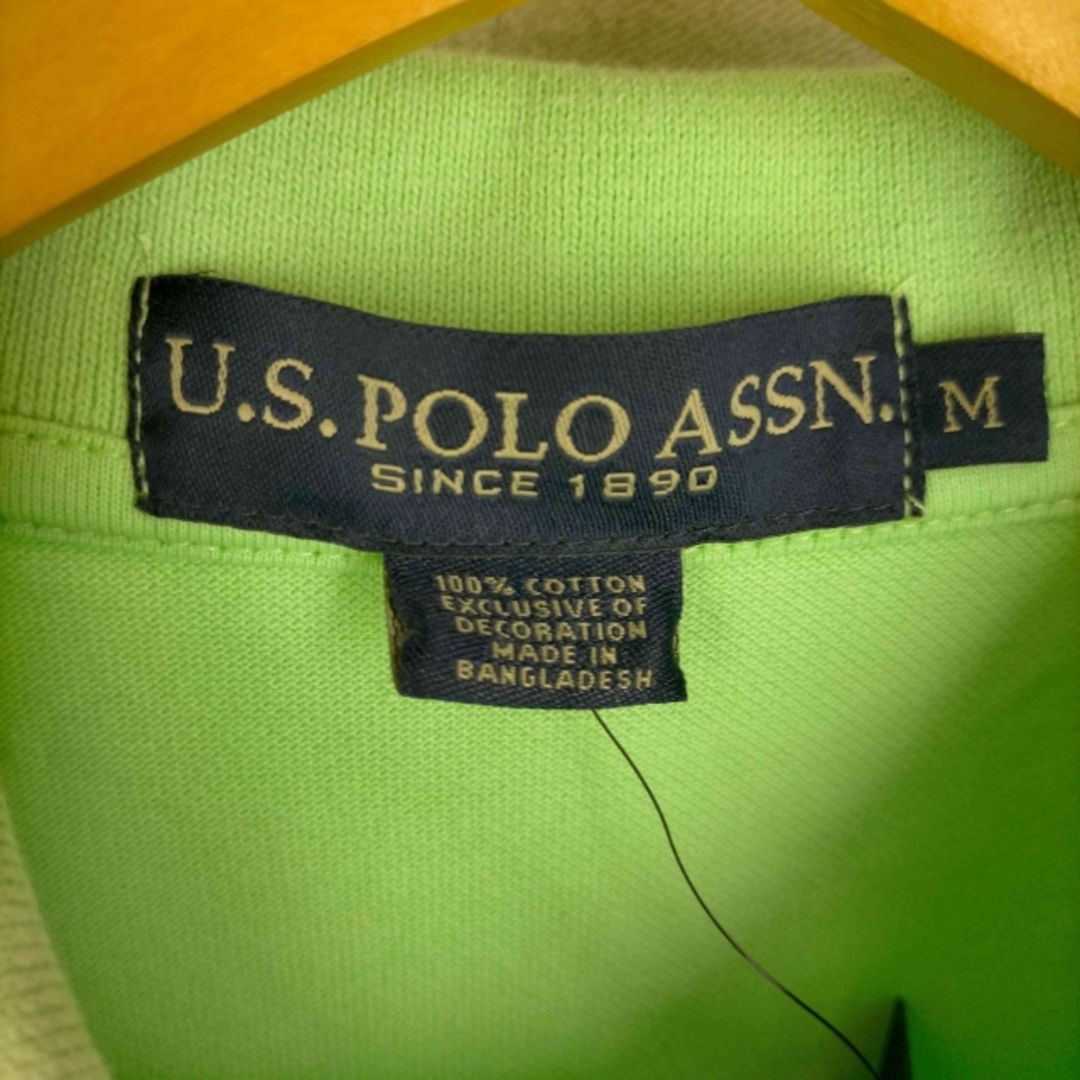 US POLO ASSN(ユーエスポロアッスン) ロゴ刺繍 ポロシャツ メンズ メンズのトップス(ポロシャツ)の商品写真