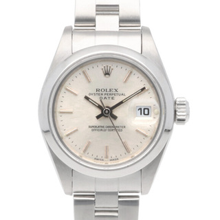 ロレックス(ROLEX)のロレックス デイト オイスターパーペチュアル 腕時計 時計 ステンレススチール 79160 自動巻き レディース 1年保証 ROLEX  中古(腕時計)