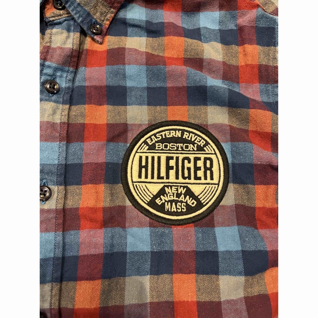 TOMMY HILFIGER(トミーヒルフィガー)のトミーヒルフィガー　長袖チェックシャツ　Sサイズ メンズのトップス(シャツ)の商品写真