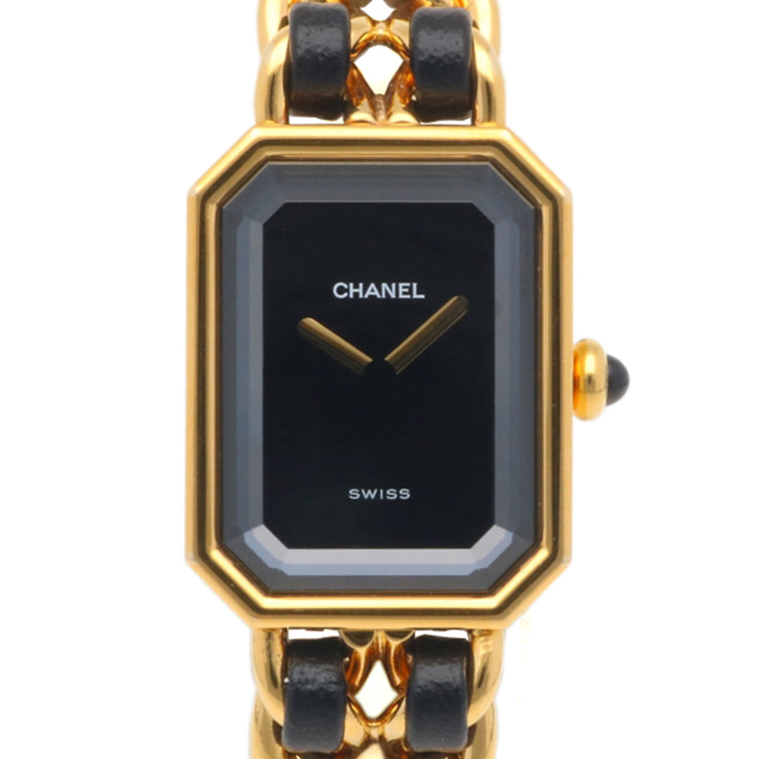 CHANEL(シャネル)のシャネル プルミエールM 腕時計 時計 GP H0001 クオーツ レディース 1年保証 CHANEL  中古 レディースのファッション小物(腕時計)の商品写真