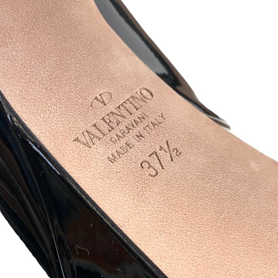 VALENTINO(ヴァレンティノ)のヴァレンティノ VALENTINO タンゴ パンプス 靴 シューズ パテント ブラック 黒 アンクルストラップ プラットフォーム レディースの靴/シューズ(ハイヒール/パンプス)の商品写真
