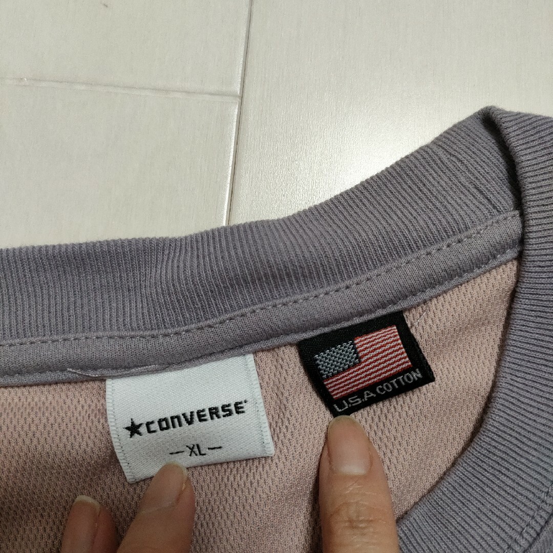 CONVERSE(コンバース)のCONVERSEコンバースUSAコットンＴシャツ メンズのトップス(Tシャツ/カットソー(半袖/袖なし))の商品写真