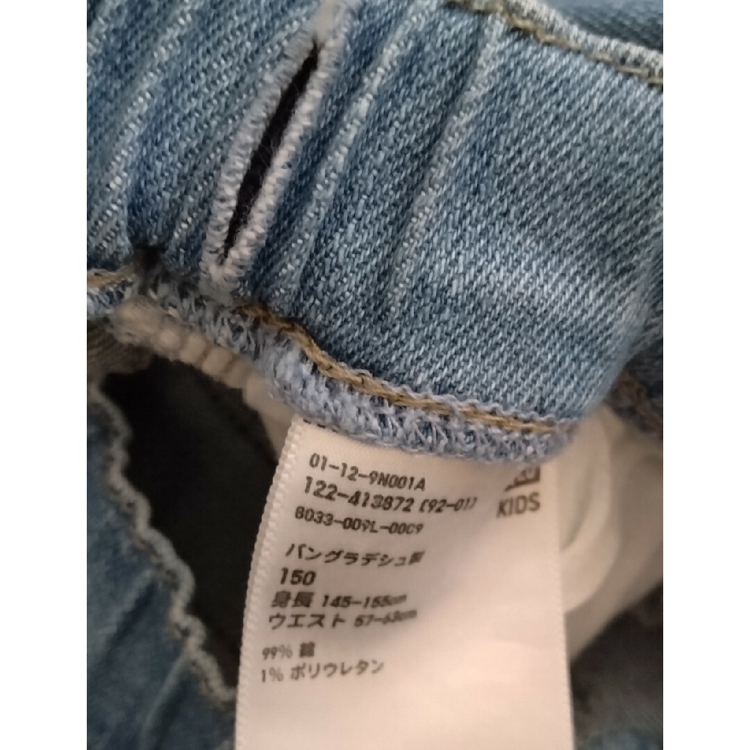 UNIQLO(ユニクロ)のユニクロ　ショートパンツ　ノースリーブ150 キッズ/ベビー/マタニティのキッズ服女の子用(90cm~)(パンツ/スパッツ)の商品写真