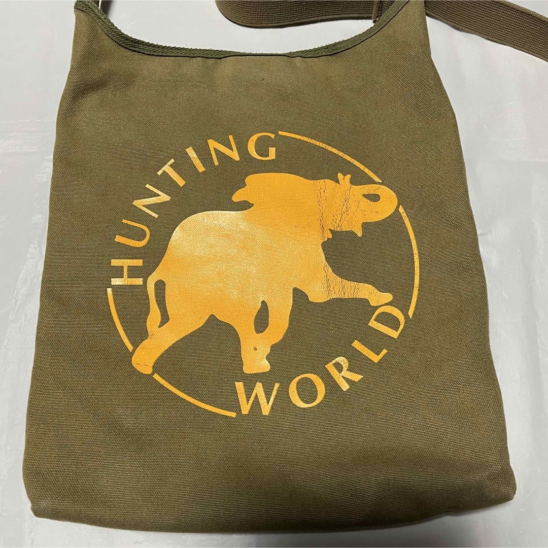 HUNTING WORLD(ハンティングワールド)のHUNTING WORLD   ショルダーバッグ  リバーシブル　ボルネオ レディースのバッグ(ショルダーバッグ)の商品写真