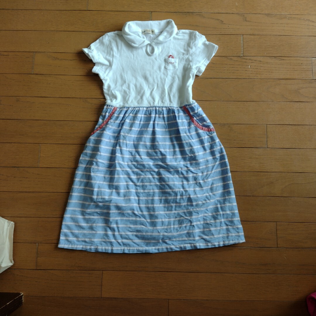 familiar(ファミリア)のｆダッシュ　ワンピース　中古 キッズ/ベビー/マタニティのキッズ服女の子用(90cm~)(ワンピース)の商品写真